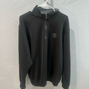 Men’s Black Quarter-Zip - Chicago Golf Club